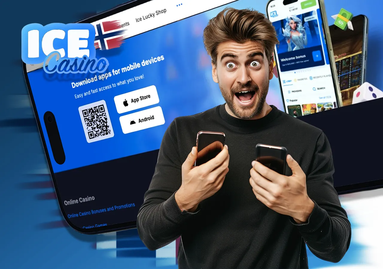 Nettstedet har en adaptiv mobilversjon som fungerer på alle operativsystemer.